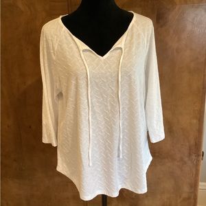 Christopher & Banks White Top
